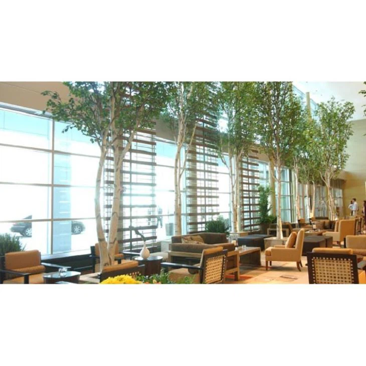 Silk Silver Birch Tree